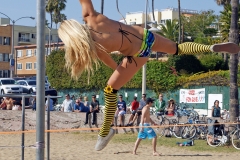 Venice Beach Ring Girl