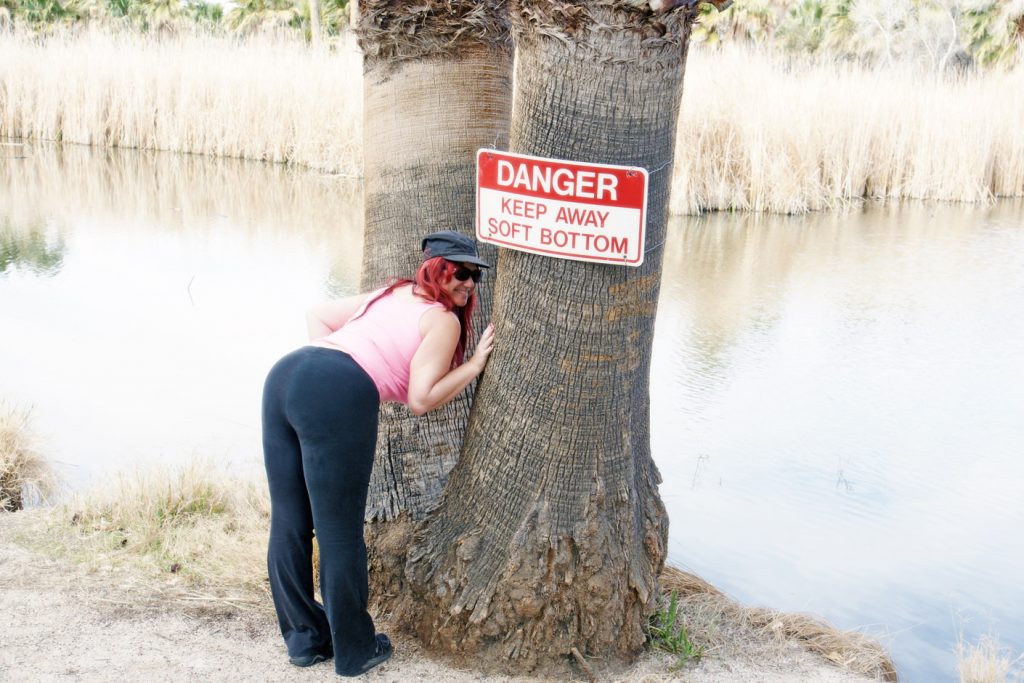 Warning: Soft Bottom at Agua Caliente Park!