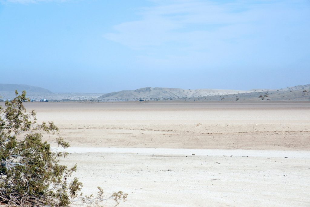 California Dunes near Arizona.