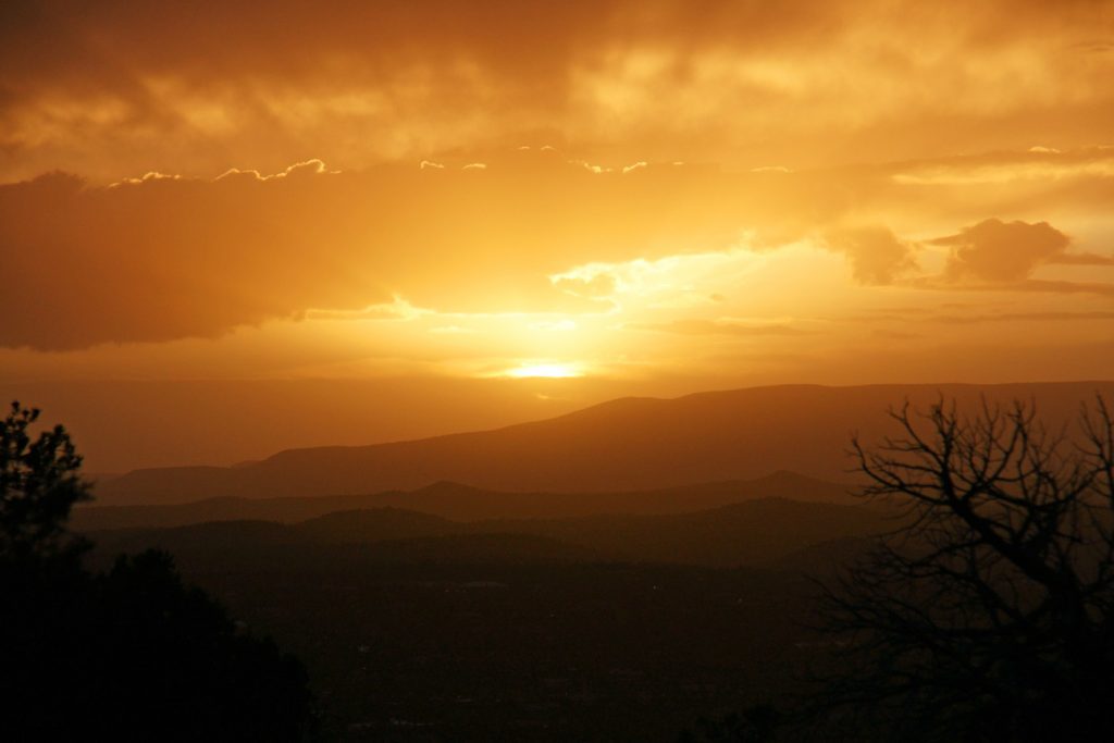 Sedona sunset.