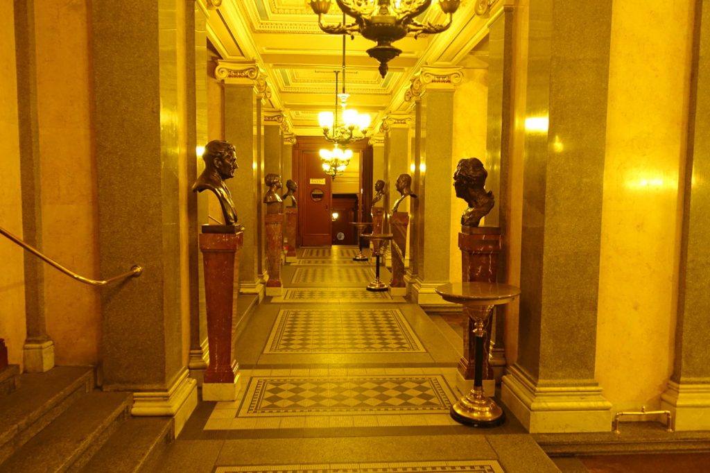 The Hallway of Heads.