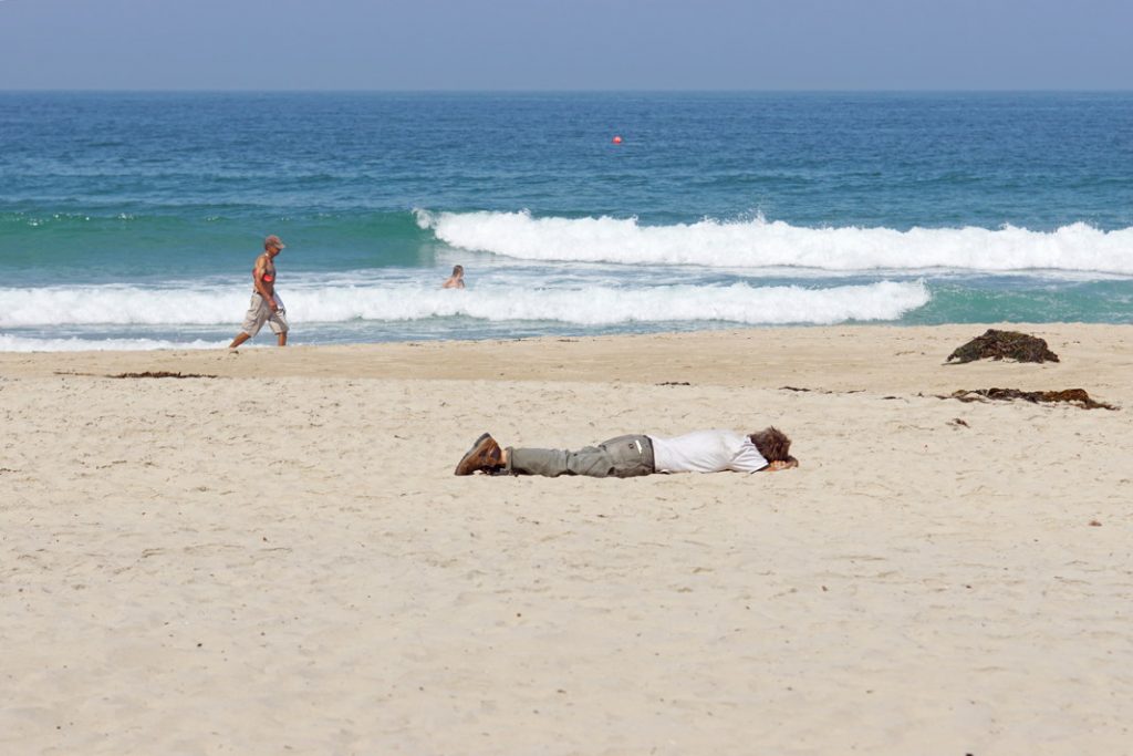 Take a nap in your street clothes.