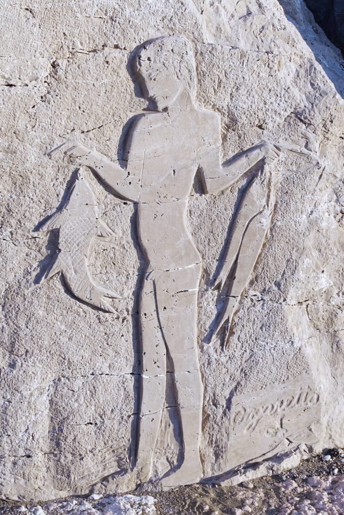 A Minoan fisherman.