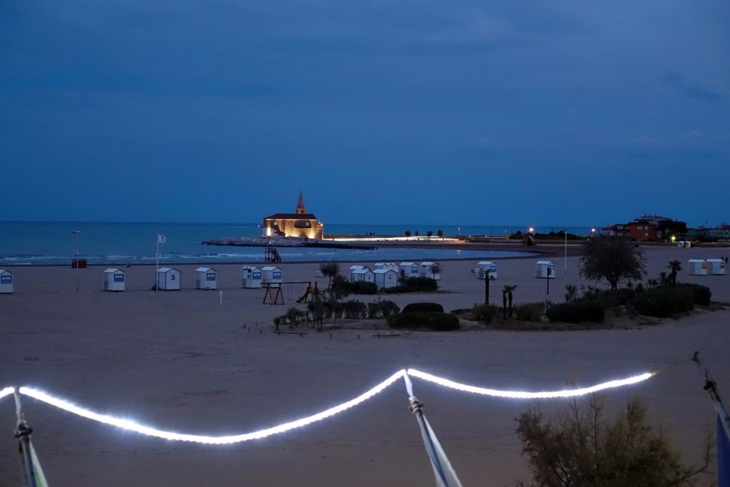 Caorle at night.