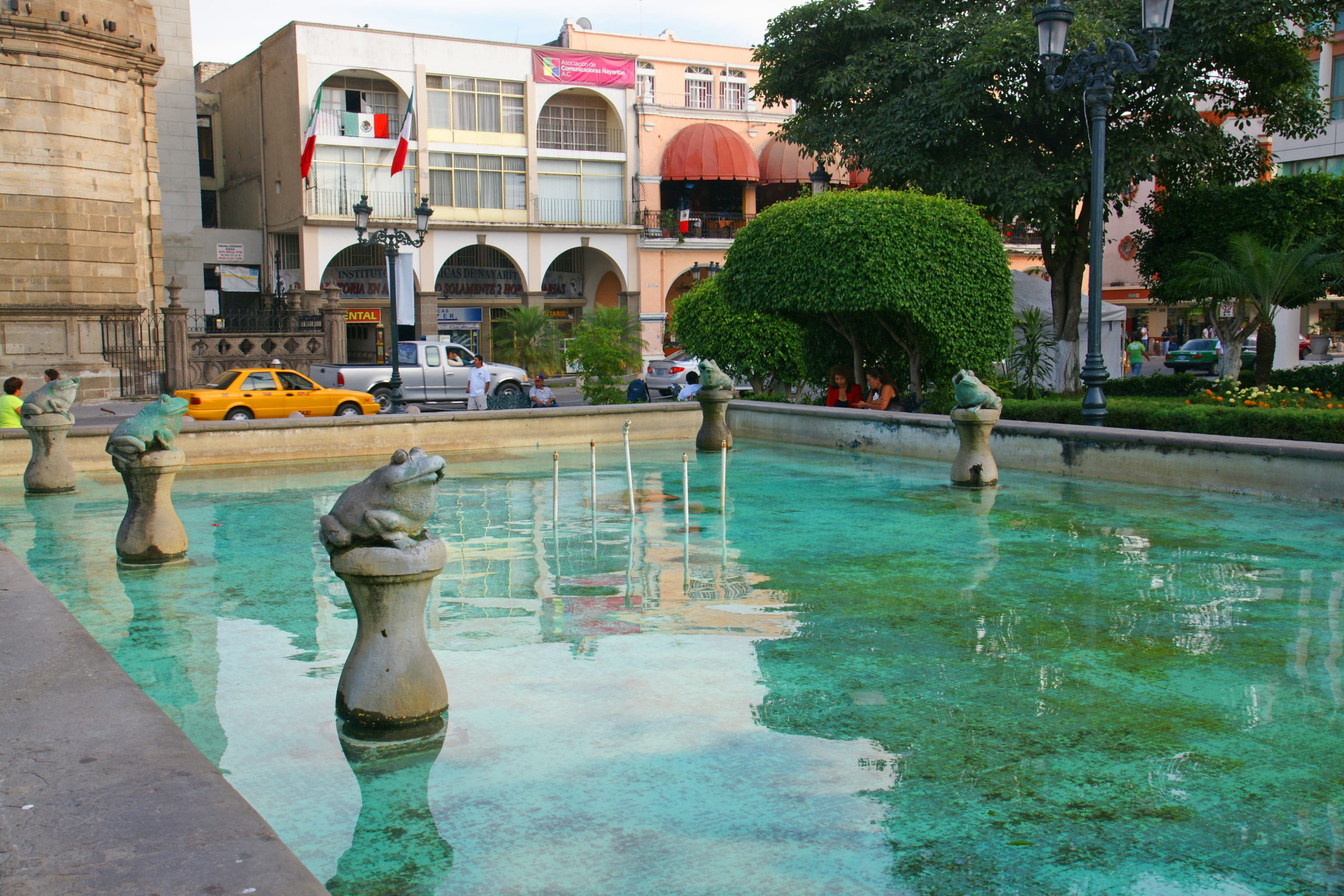 Parque la Loma’s Frog Fountain.
