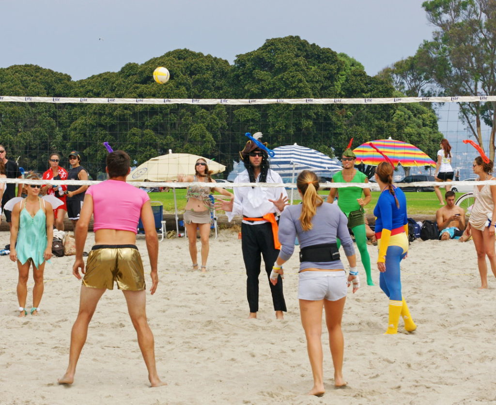 The way beach volleyball should be played!