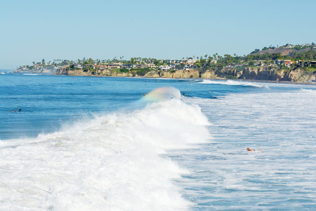 Sometimes the waves themselves can give a show!