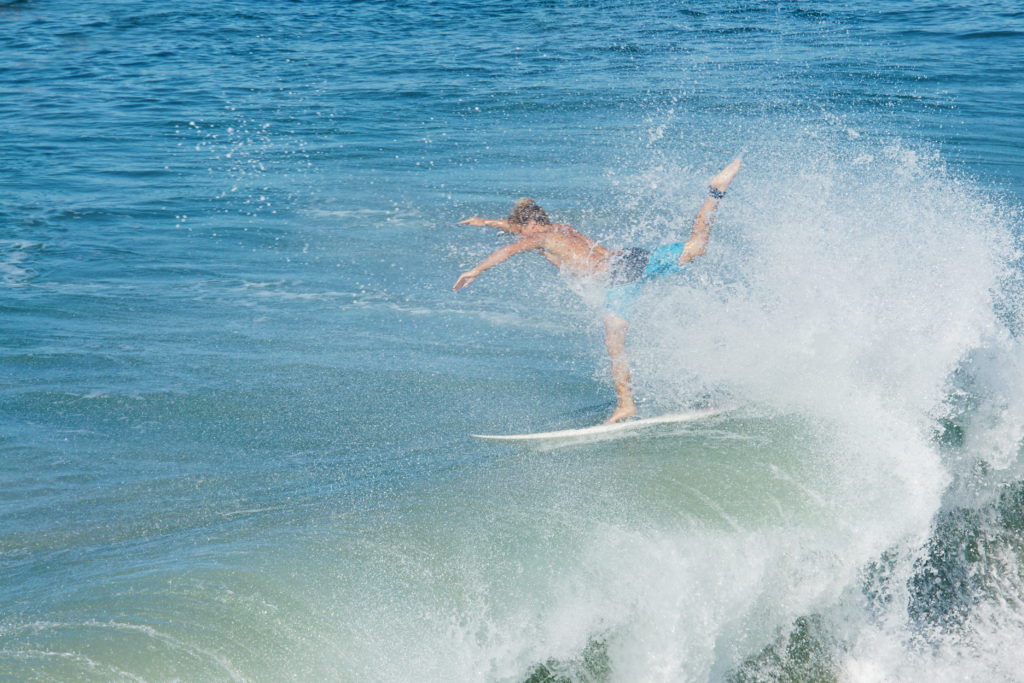 Surfing and free-style dancing is a thing, I guess...