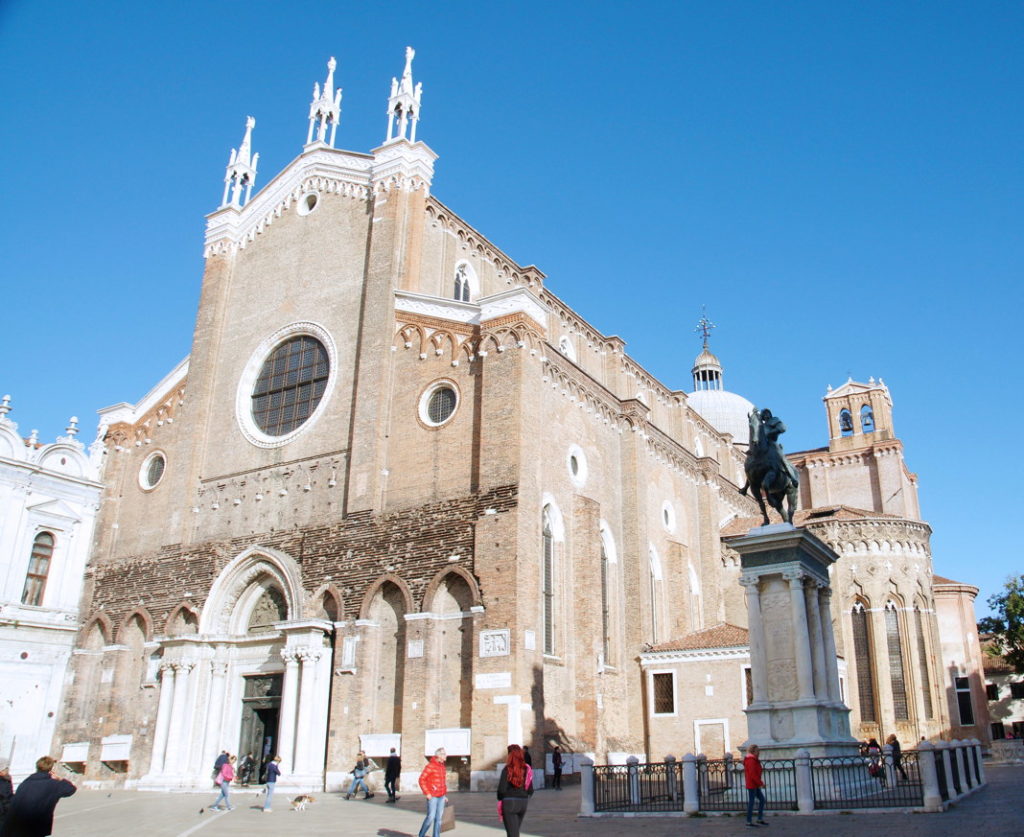 The Basilica di San Giovanni e Paolo, known in Venetian as San Zanipolo, is one of the largest churches in Venice.