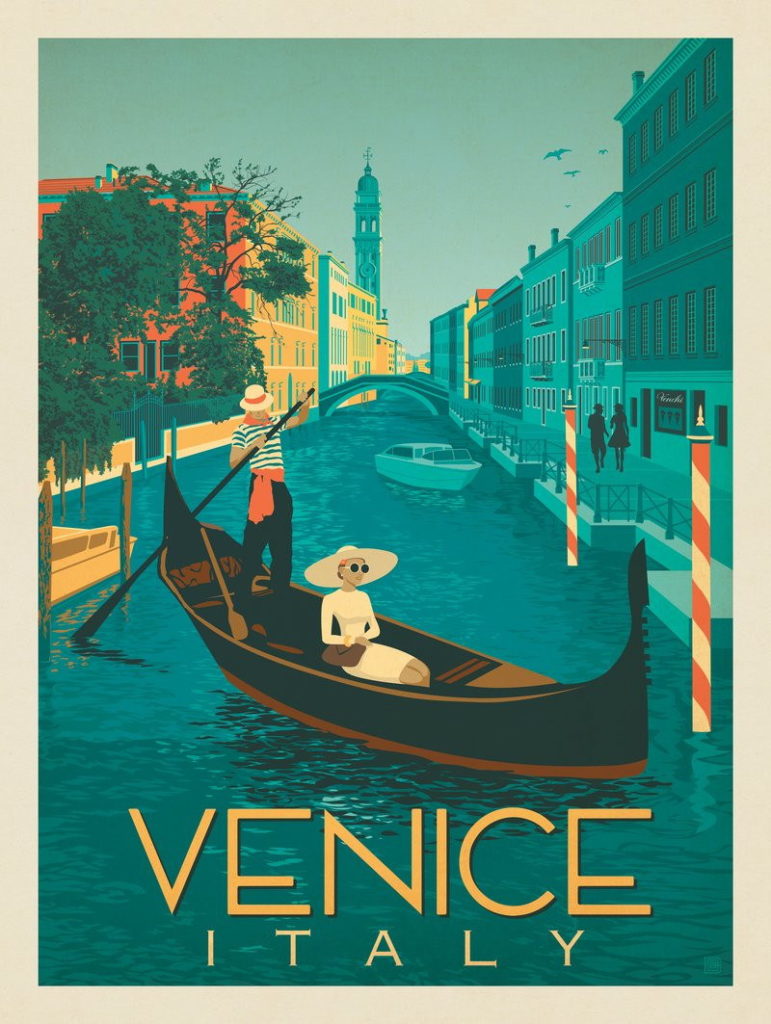 Vintage gondola travel. (Disclaimer: I did not take this photograph.)