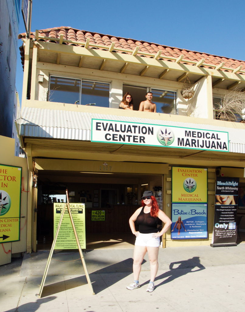 A Medical Marijuana Dispensary in Venice Beach.