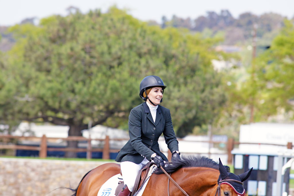 You can't help but be happy when you're with your horse.