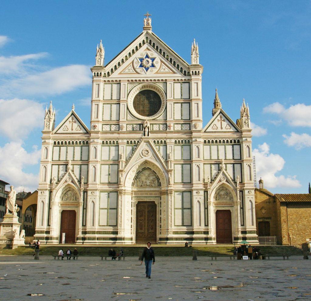 The Basilica di Santa Croce is the largest Franciscan church in the world.
