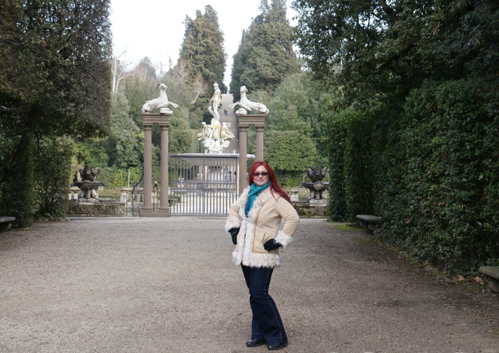 Gateway to Giardino di Boboli.