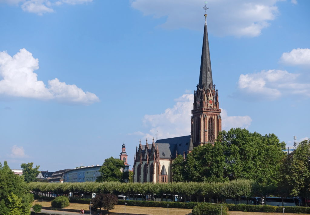 The Dreikönigskirche, Lutheran parish church.