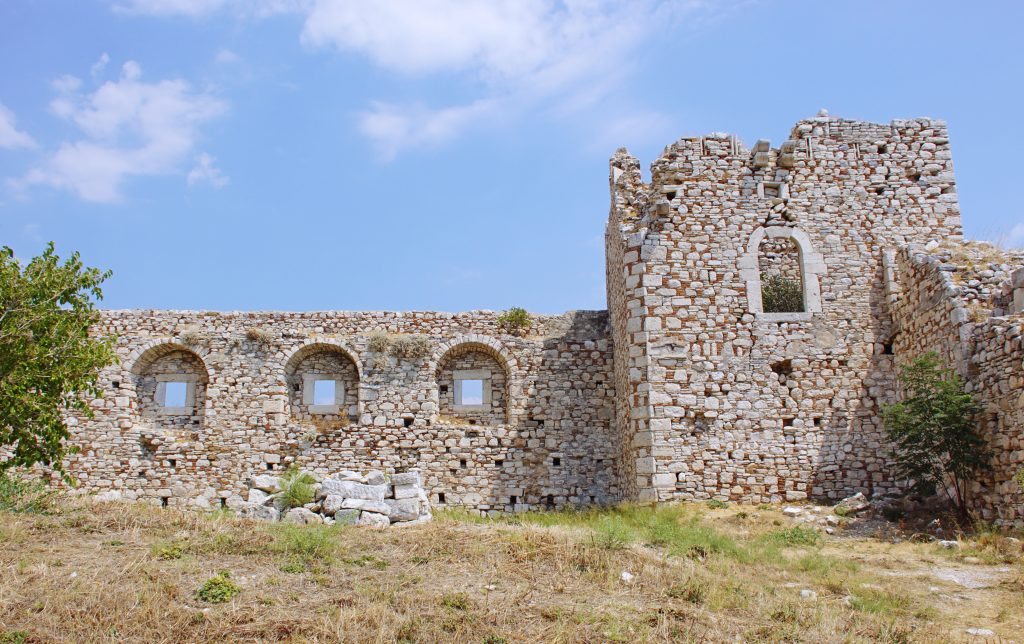 Looking through the windows, we get an idea of the thickness of the castle walls.