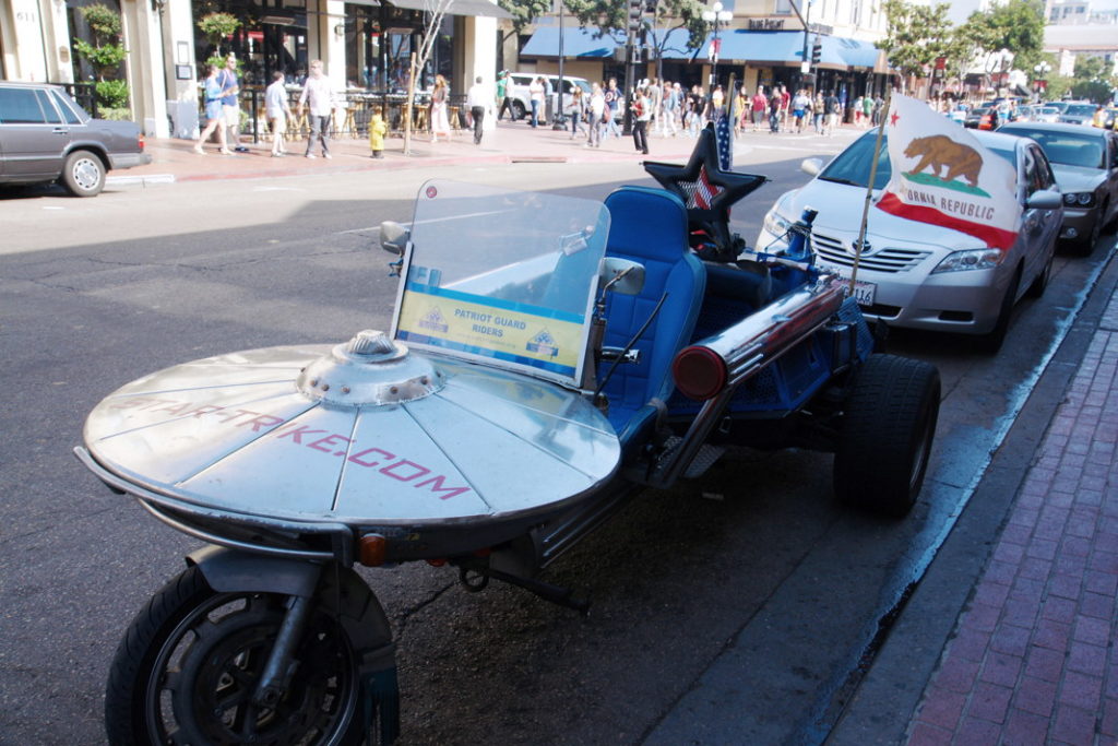 The Enterprise-mobile, travel of the future.