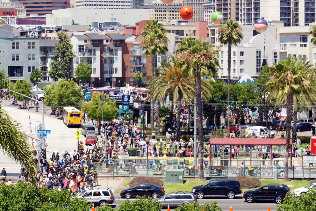 The lines at Comic Con.