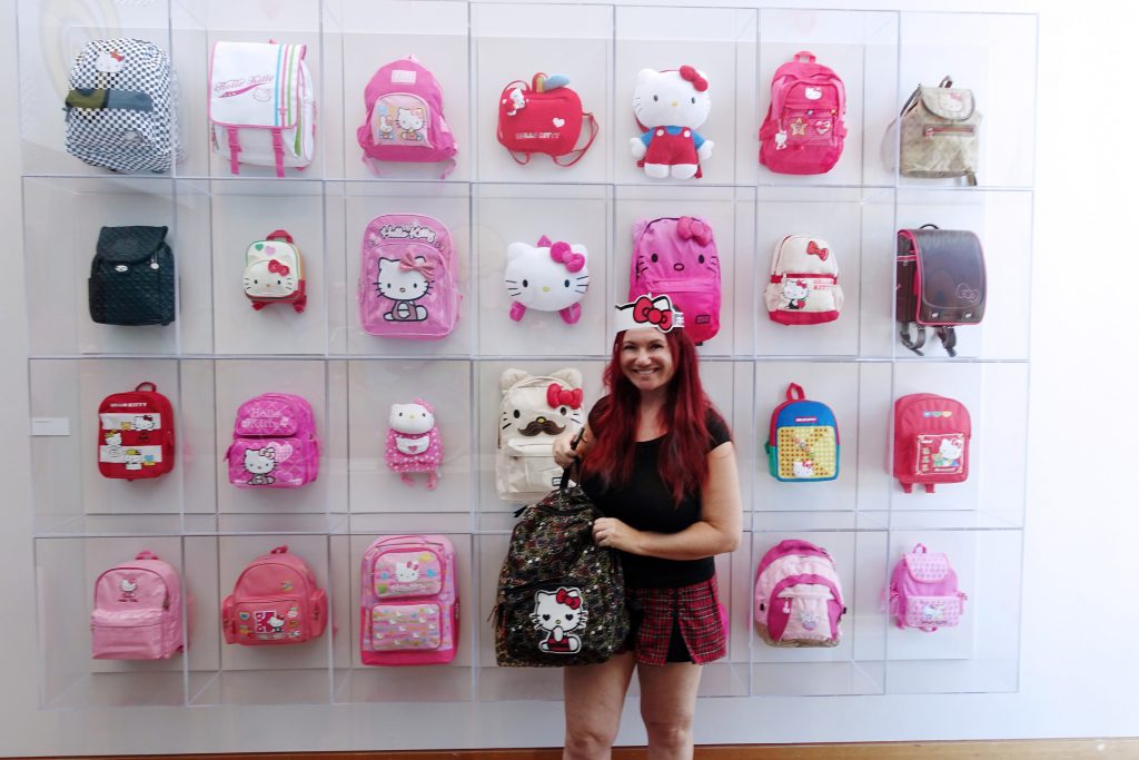 Ha ha!  We already own a Hello Kitty backpack!
