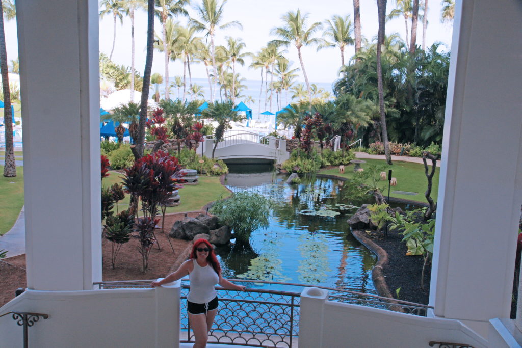 A view of the Fairmont’s grounds.