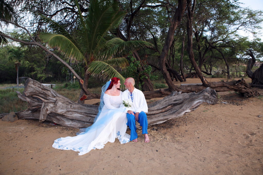 First moments as Husband and Wife.