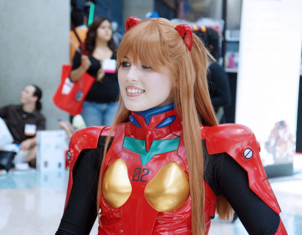 Asuka Langley Soryu, looking as cute as ever.