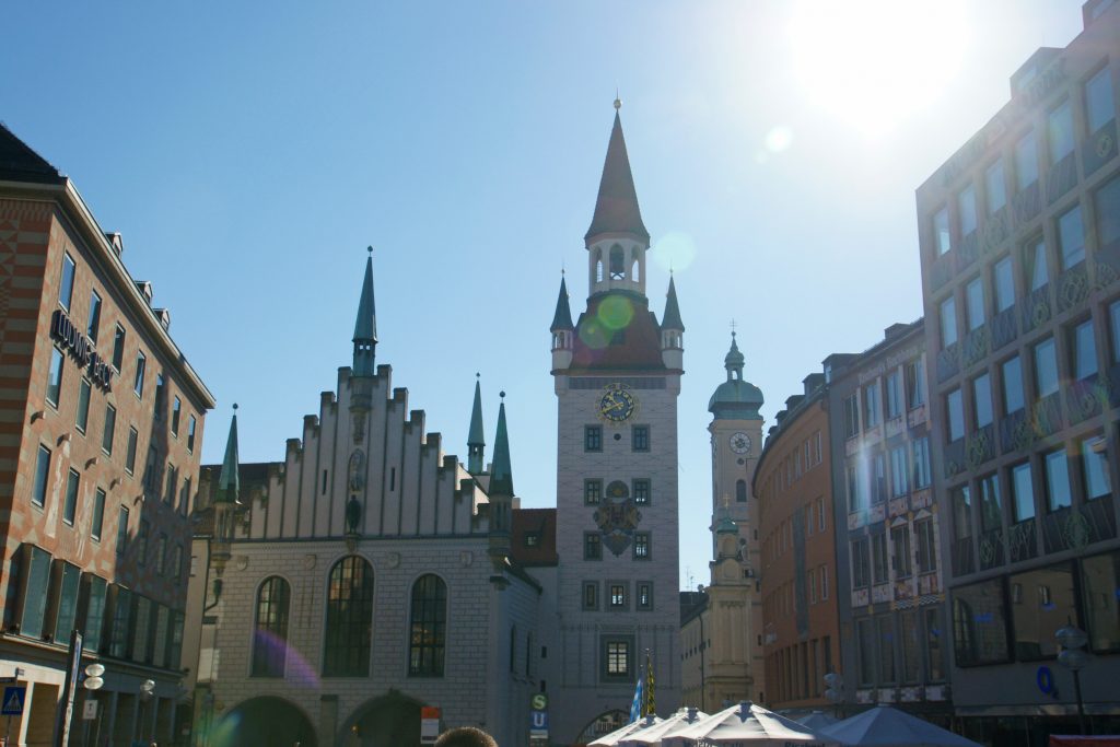 The Old Town Hall, constructed in the 1300s.