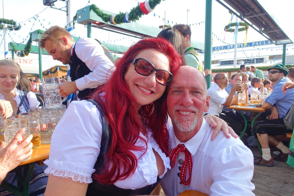 A perfect end to a perfect Oktoberfest.