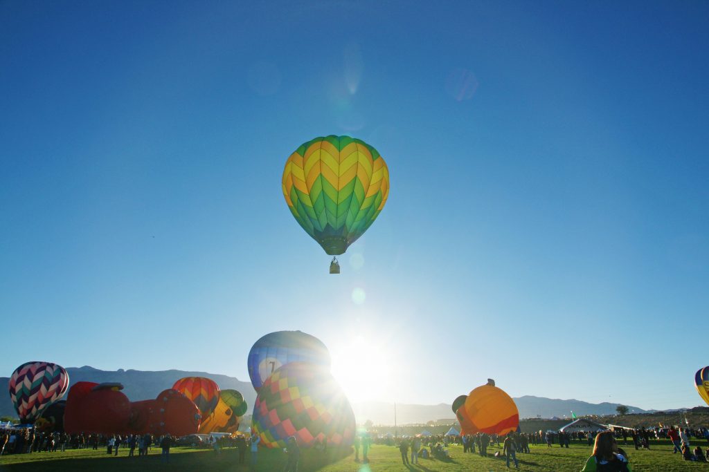 Each balloon is unique. 