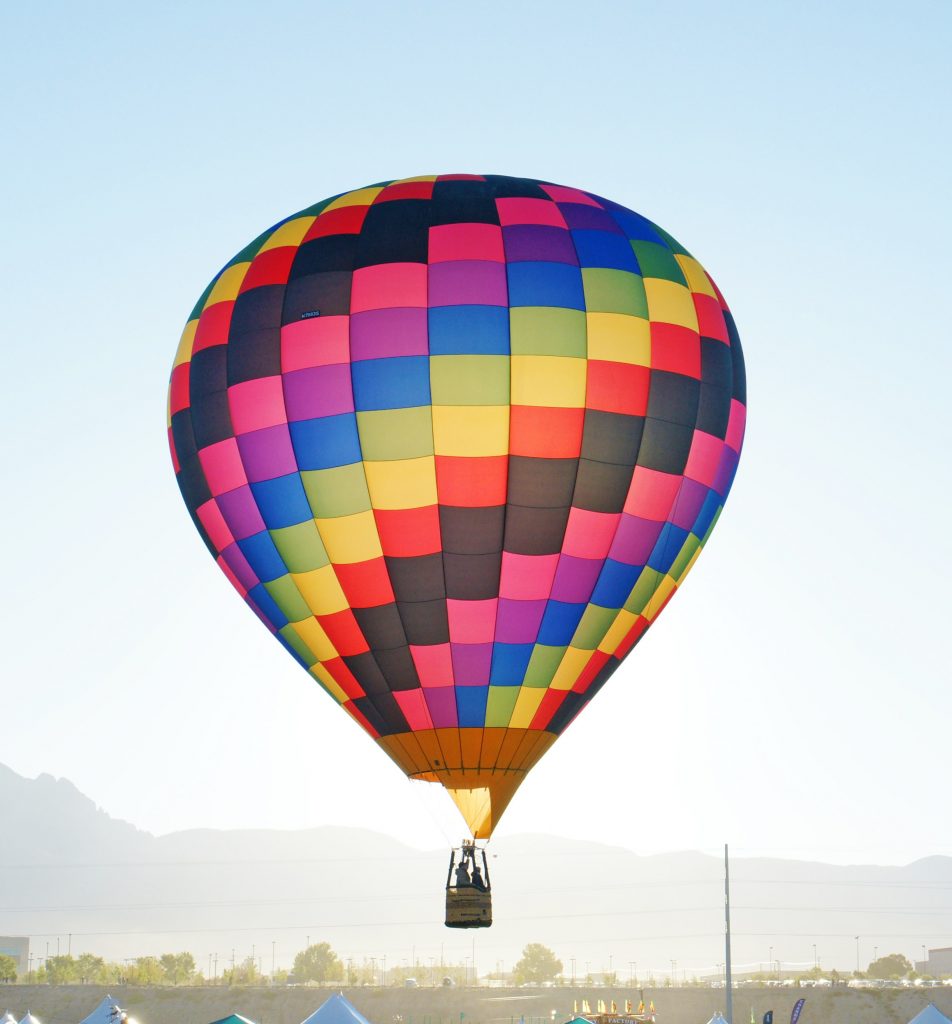 This balloon is giving me vertigo.