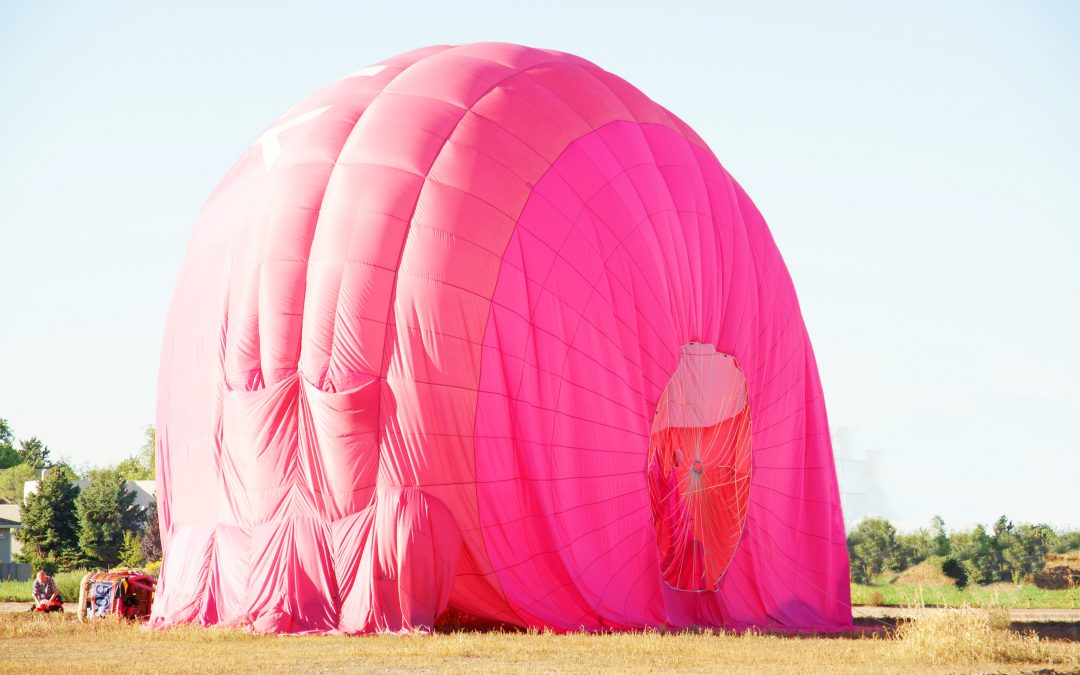 Albuquerque International Balloon Fiesta Balloon Descent