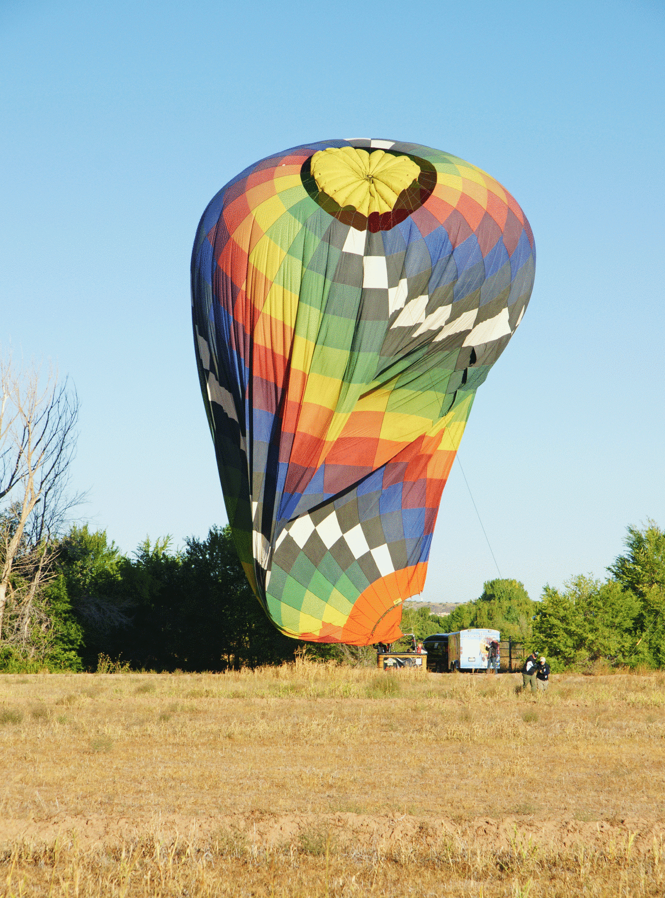 Albuquerque International Balloon Fiesta Balloon Descent