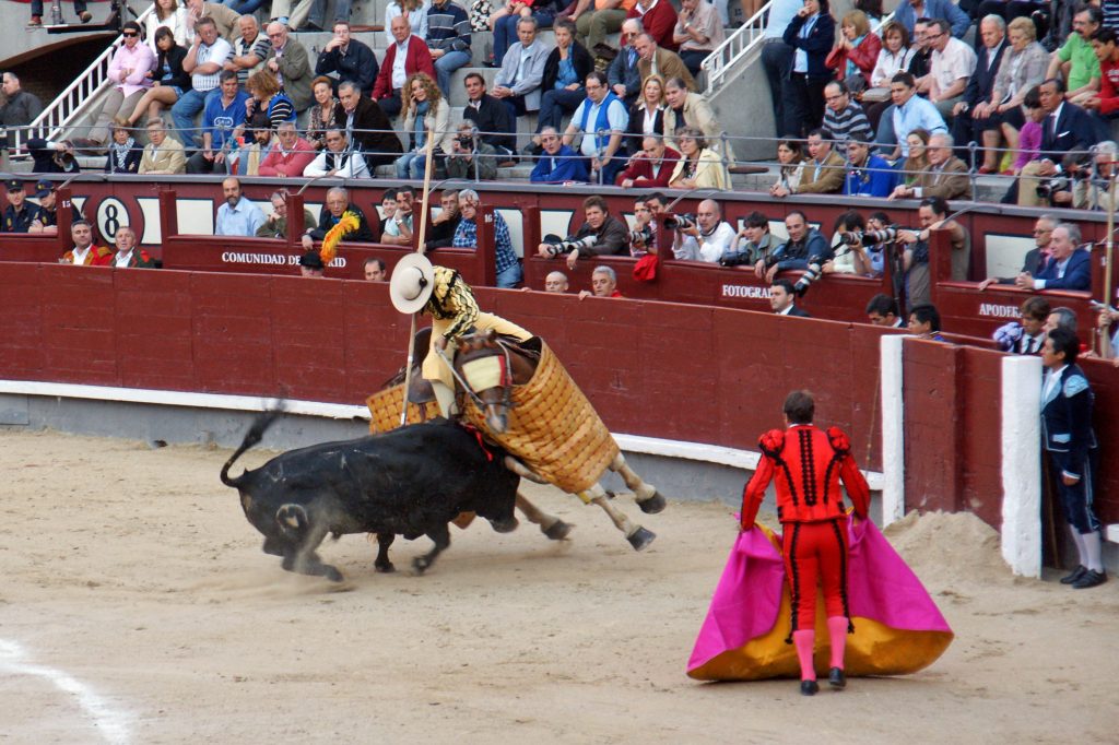 Different bulls have different techniques.