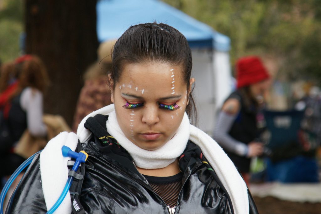 Forty lashes with a rainbow!