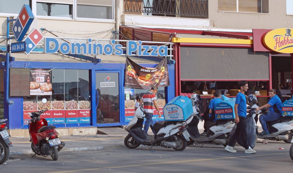 Domino's Pizza: International Cuisine.
