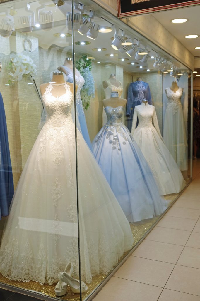 Wedding dresses for the headless women in your life.