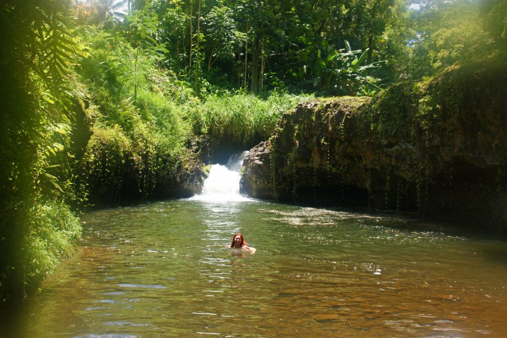 Relaxing in the shallows is fun, too.