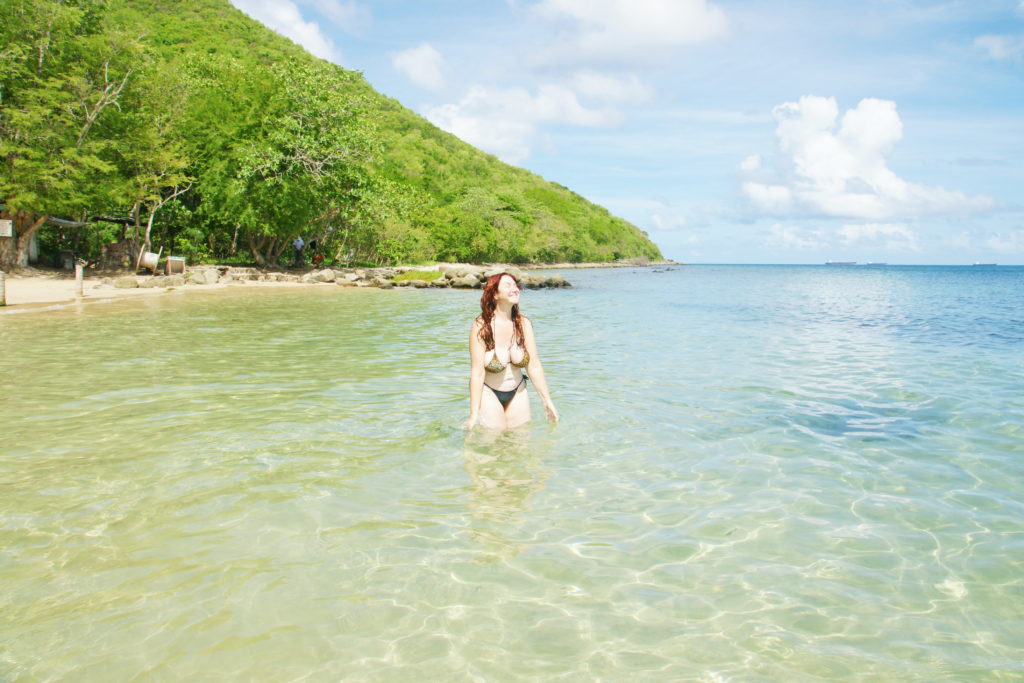 Rodney Bay, looking south.