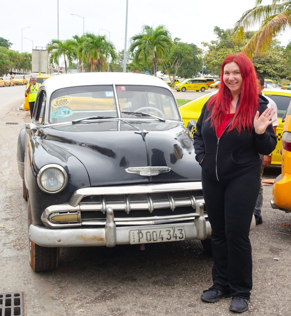 Just your typical Cuban taxi.