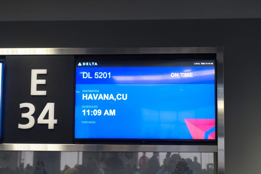 Next stop, Havana!