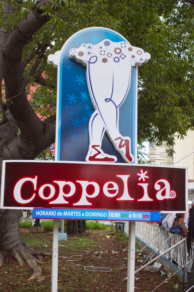 More than a tragicomidea ballet, Coppelia is also an ice cream shop.