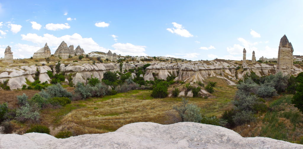 The wide, open spaces of Cappadocia rival the beauty of the American Southwest.