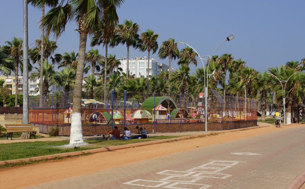 A wonderland for cats in Mersin, Turkey.