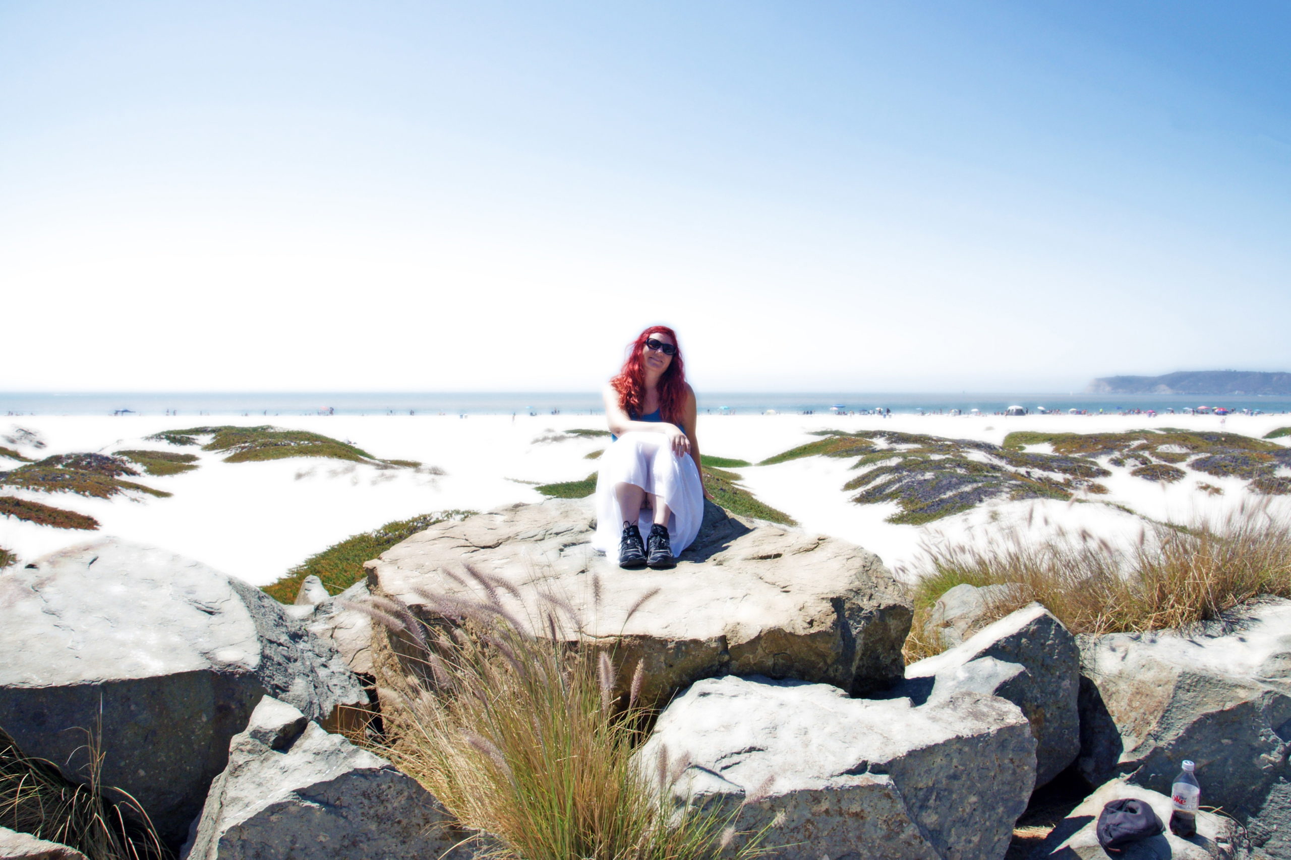 Shouldn't the breakwater be on the other side of the beach?