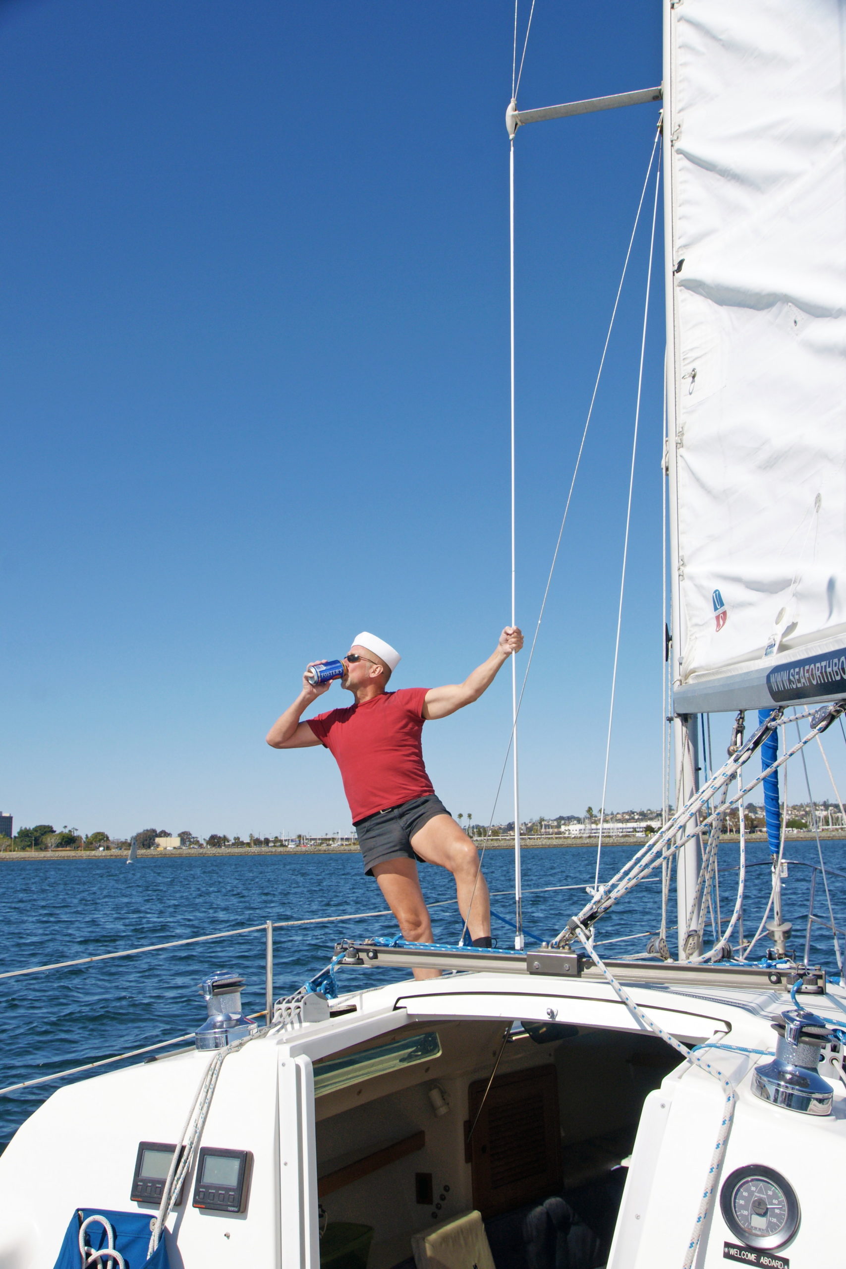 What is sailing without beer?