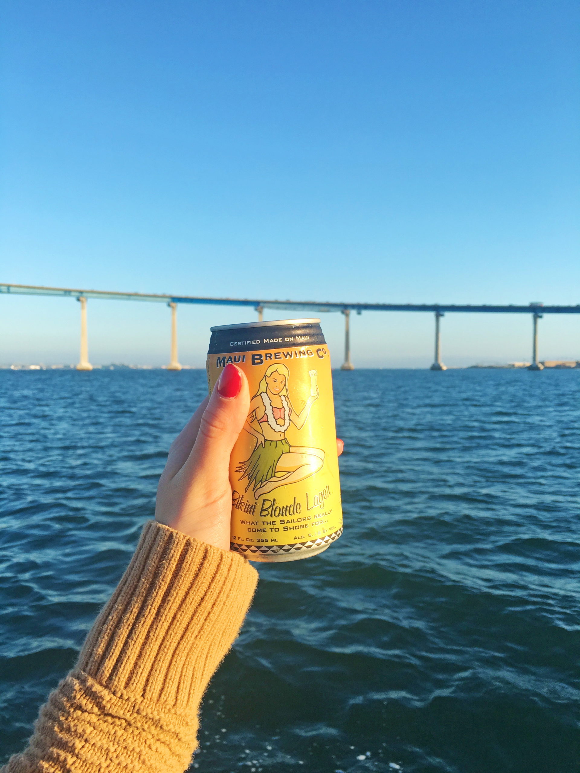 Fact: Hawaiian beer can be consumed in California.