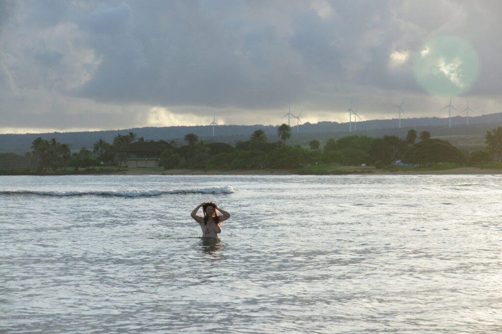 You can see my hair better now.