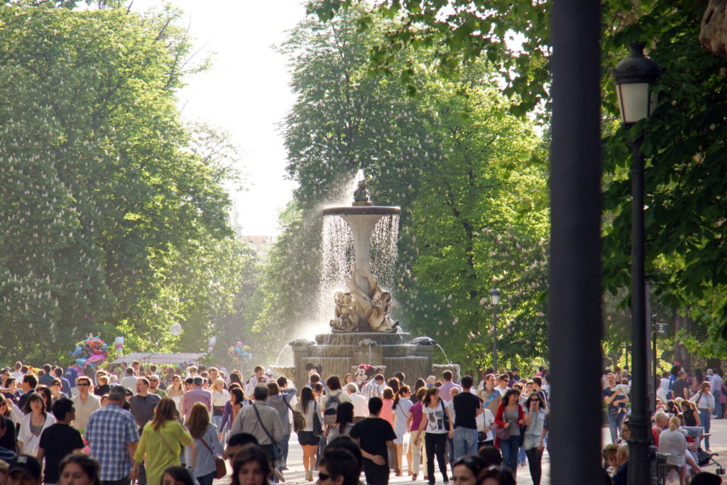 A fountain named for a tortoise and a birth.