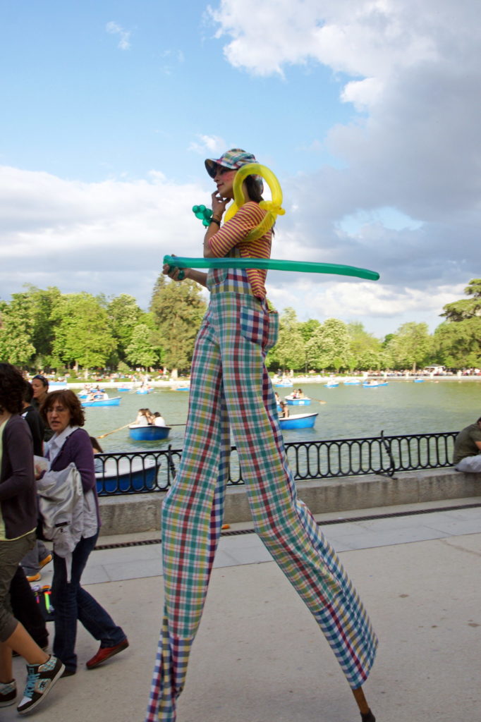 Stilts are chic, I guess.