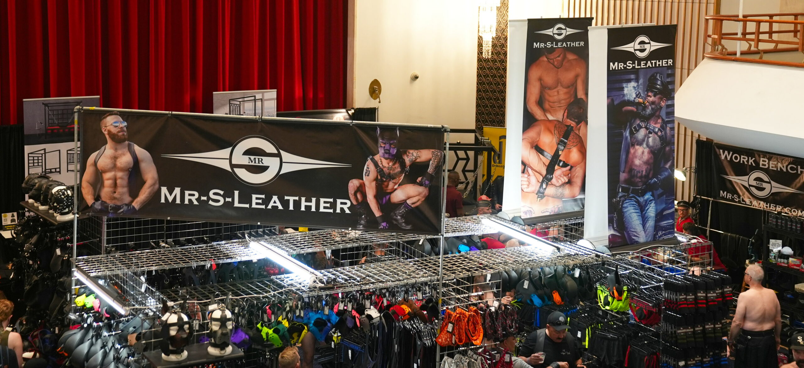 Yes, they sell leather at International Mr. Leather.